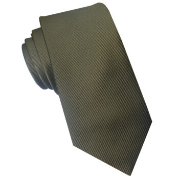 Dark Olive Green Mens Tie